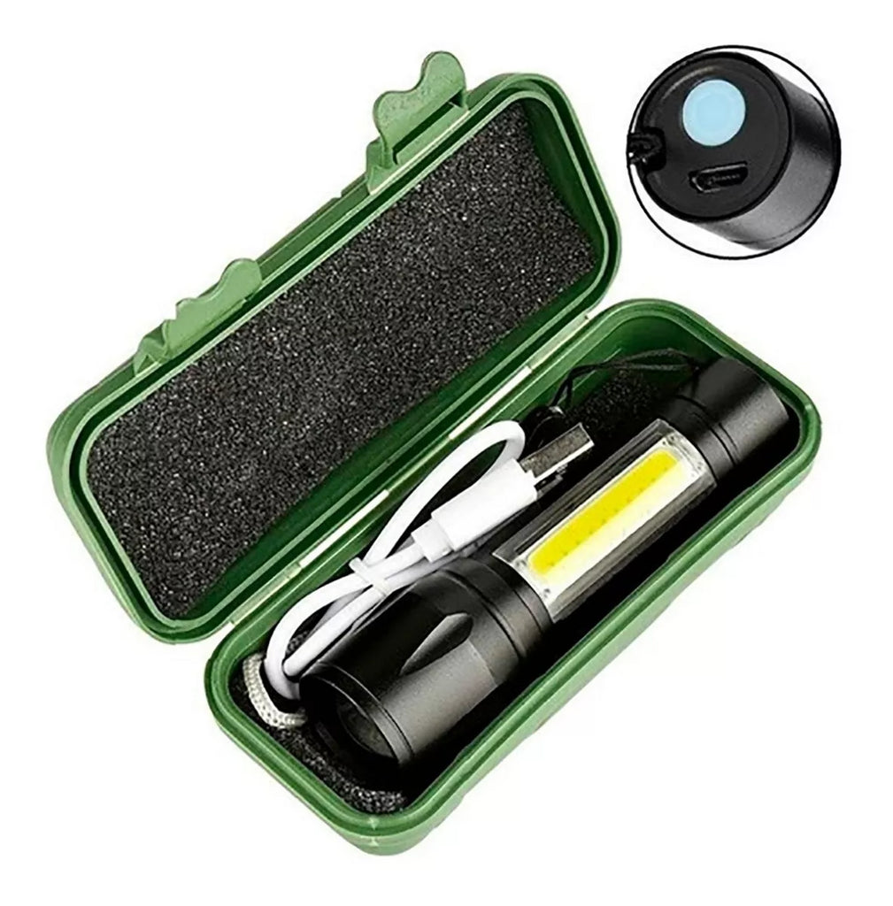 Linterna recargable USB